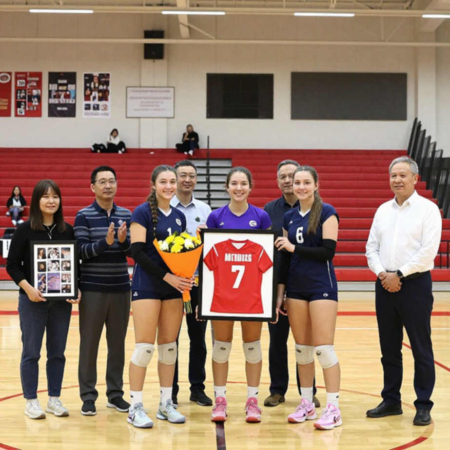 13-year-old Qatari volleyball star sets record with 12 points and 5 blocks at Asian Championship 13-year-old Qatari volleyball star sets record with 12 points and 5 blocks at Asian Championship